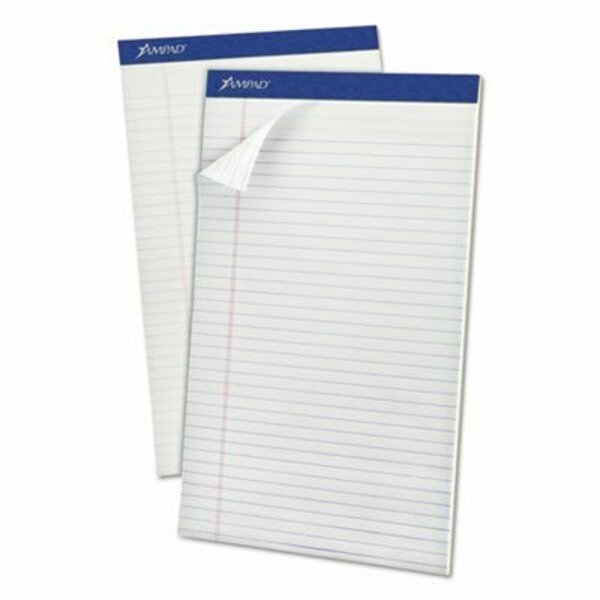 Tops Products PAD, LGL RULED, PRF, LGL, WHT Quality paper stock. Securely bound header strip. Left margin line. 20330